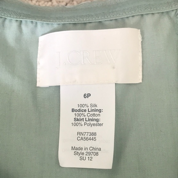 J Crew silk taffeta strapless dress - Picture 3 of 3